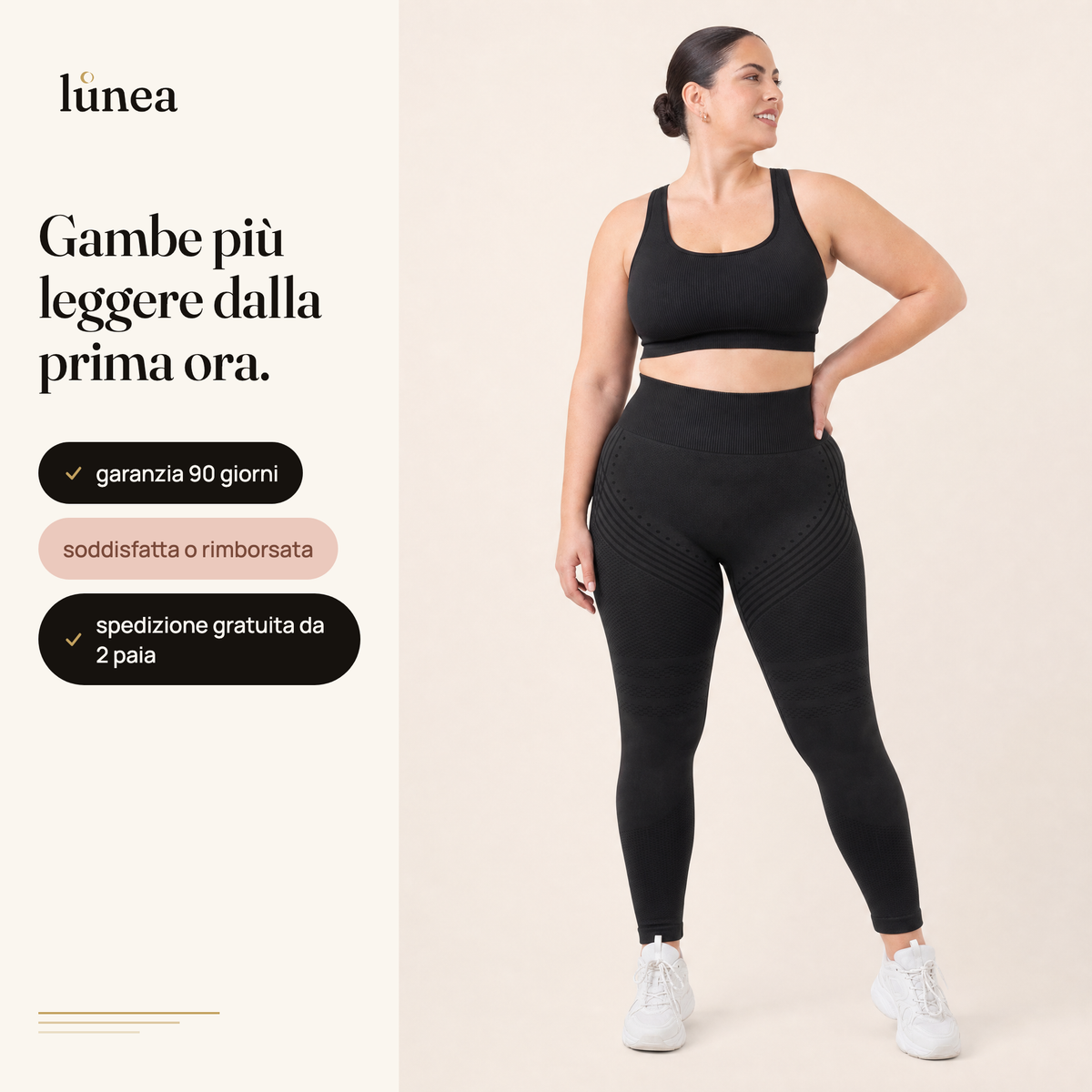 Leggings IONIX 3D  Lifting e levigatura