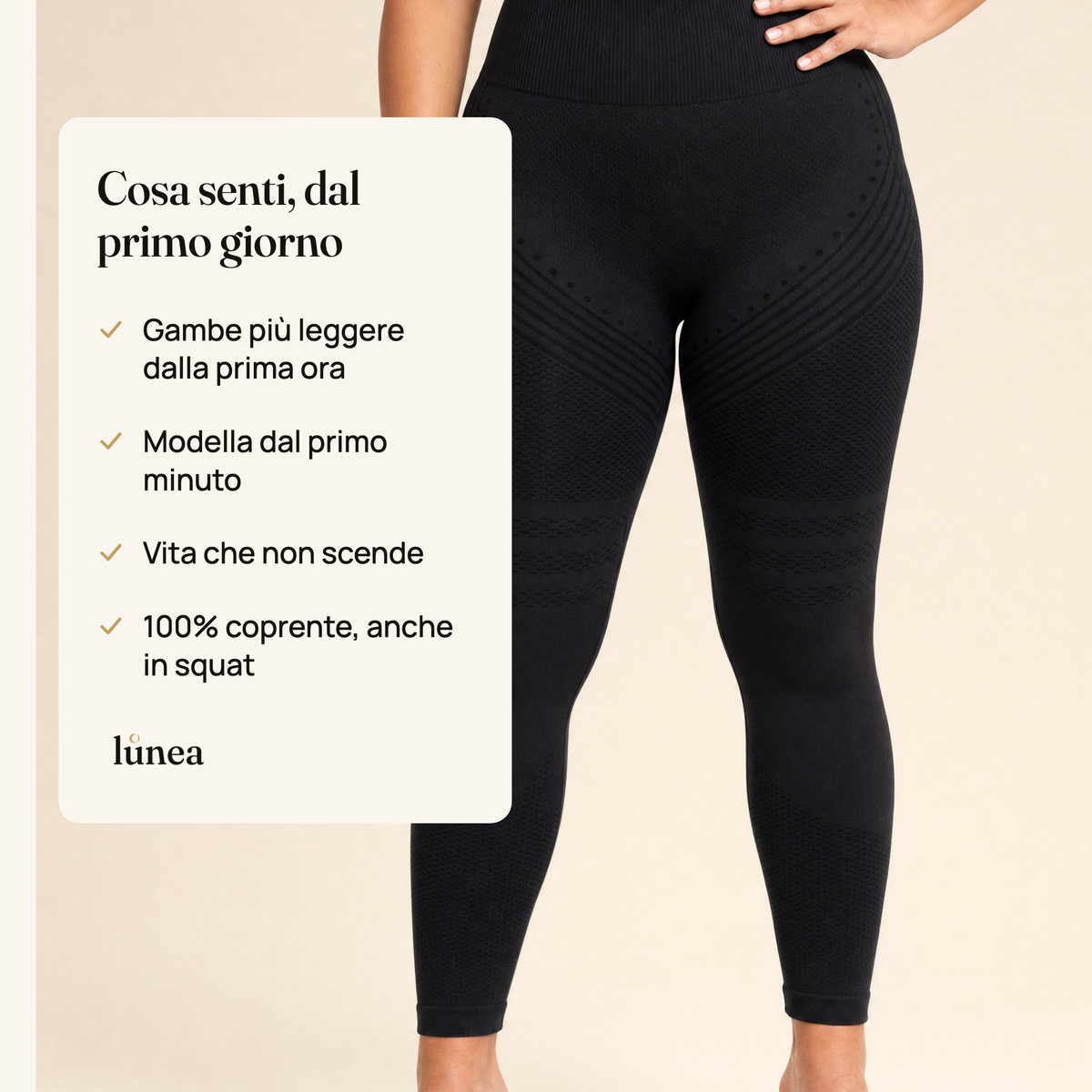 Leggings IONIX 3D  Lifting e levigatura