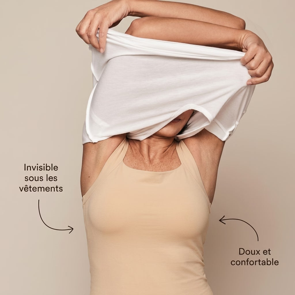Débardeur gainant confort avec soutien-gorge intégré